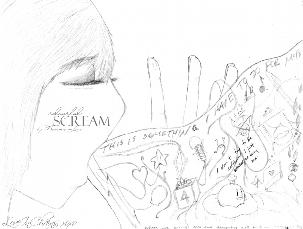 colourful SCREAM