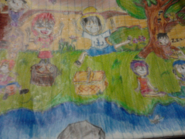My First Ever Coloured Anime Pic
