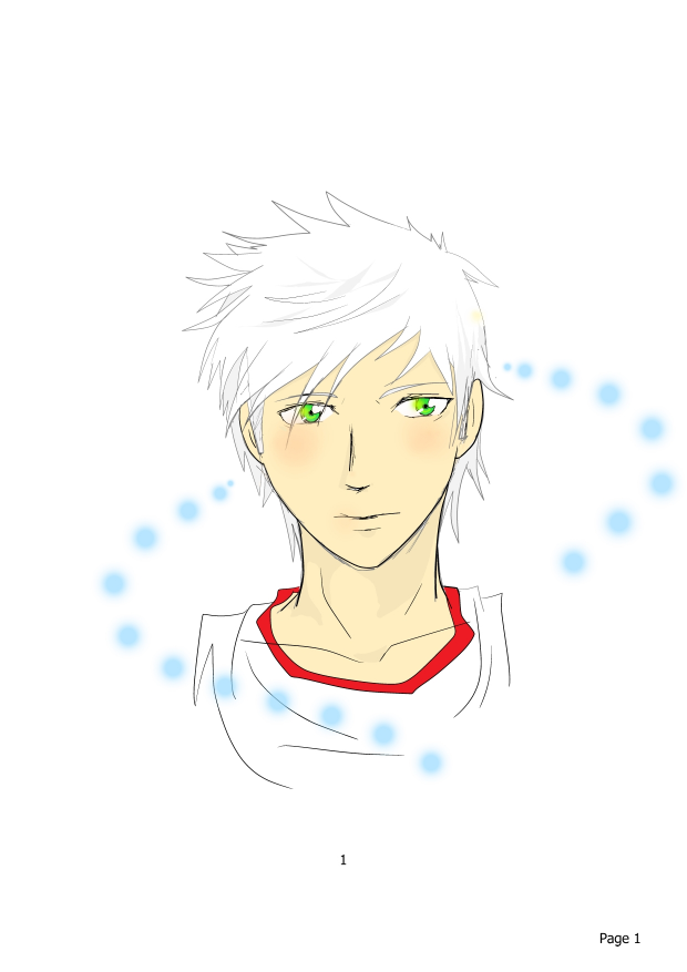 Danny Phanom in anime form
