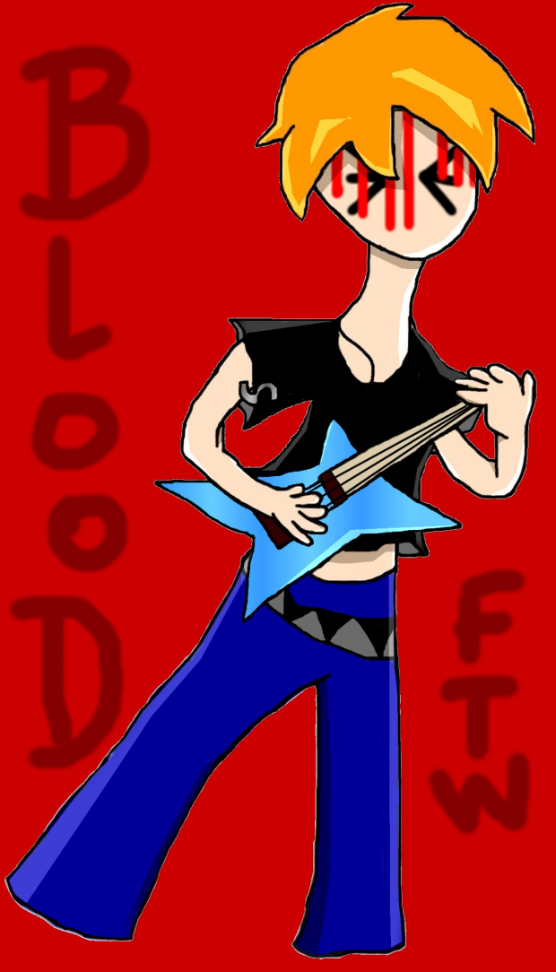 REQUEST - Bloody Guitar Dude