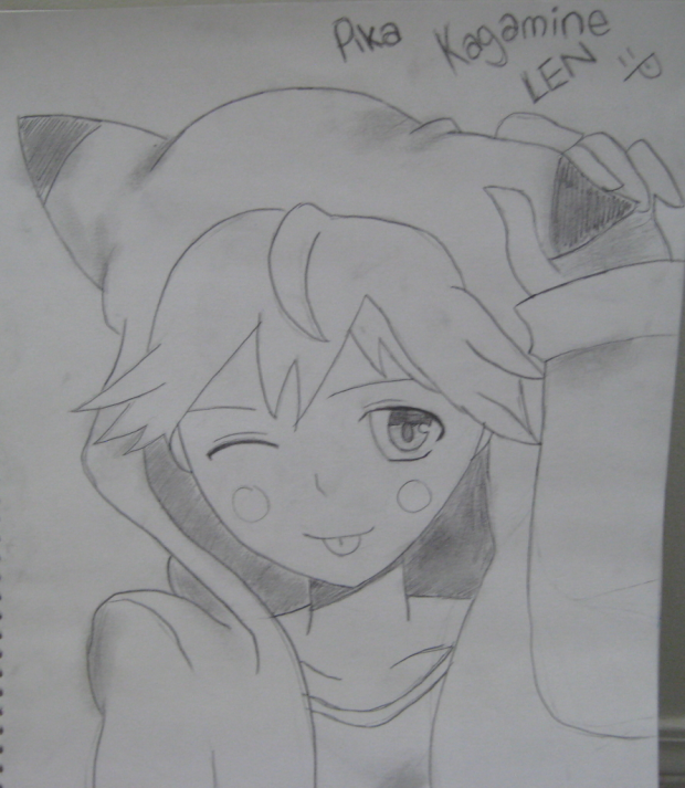 Pikachu Kagamine Len