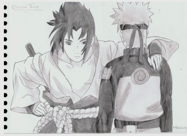 Naruto et Sasuke