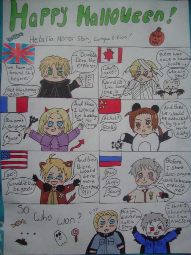Hetalia halloween