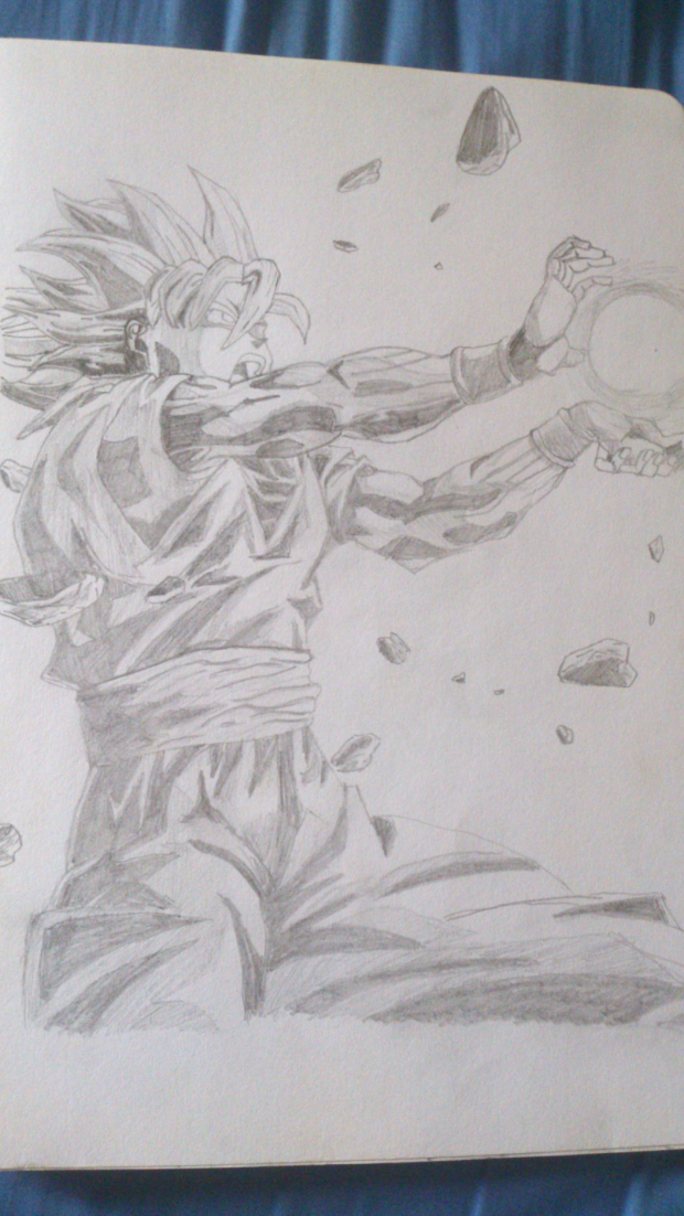 Goku drawing