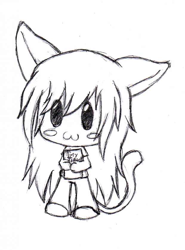 neko chibi girl