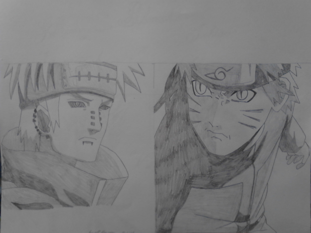 Pain vs Naruto