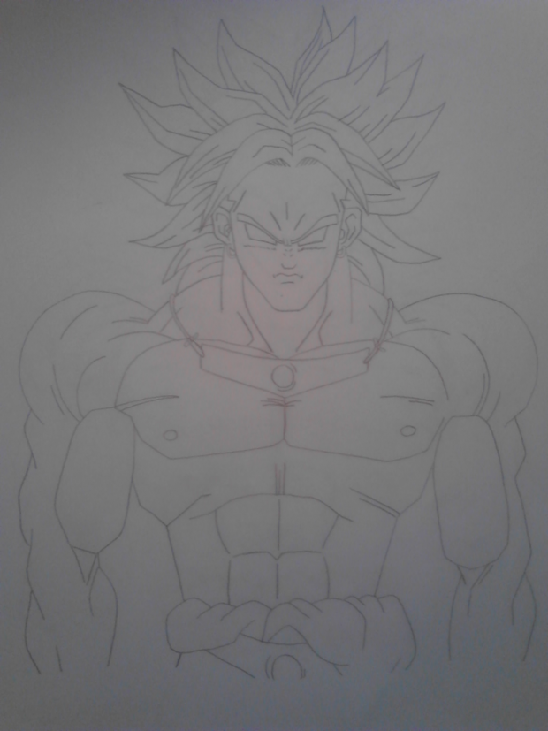 Broly drawing