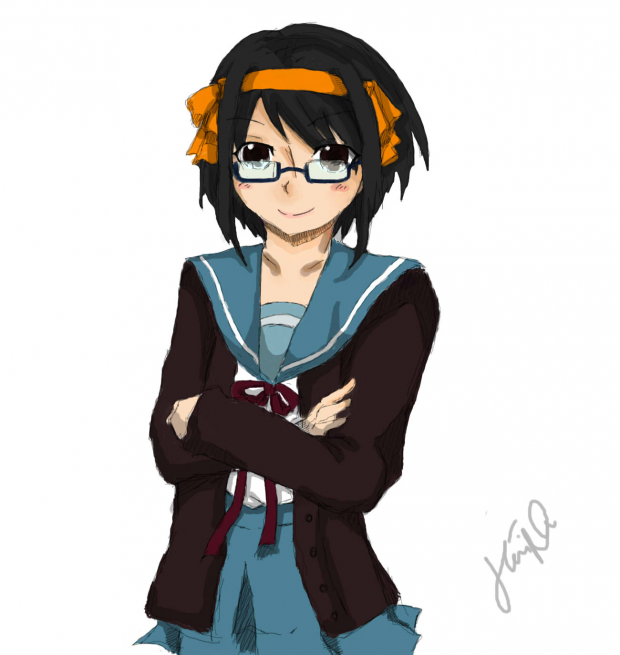 Me as Haruhi ^^