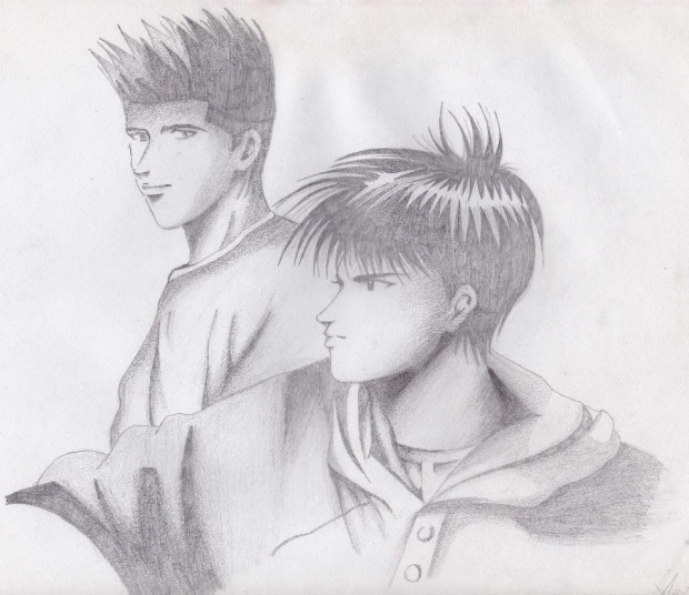 sendoh and rukawa