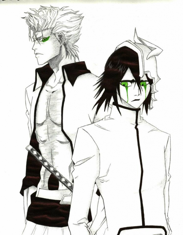 Grimmjow and Ulquiorra