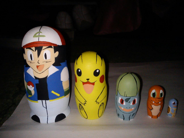 Pokemon nesting dolls