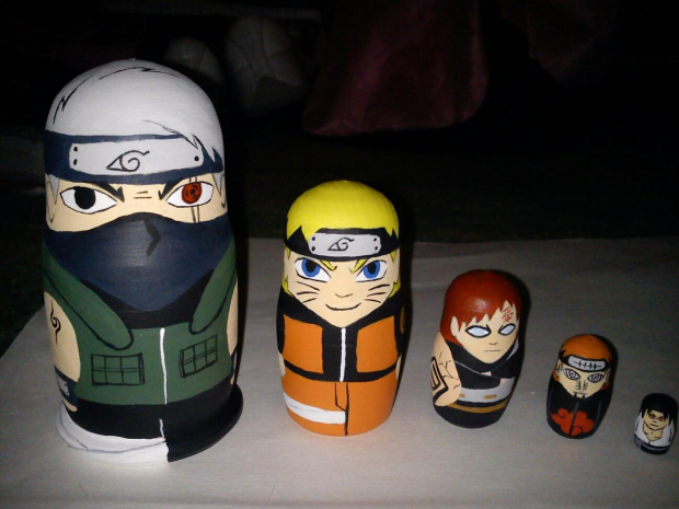 Naruto Nesting Dolls