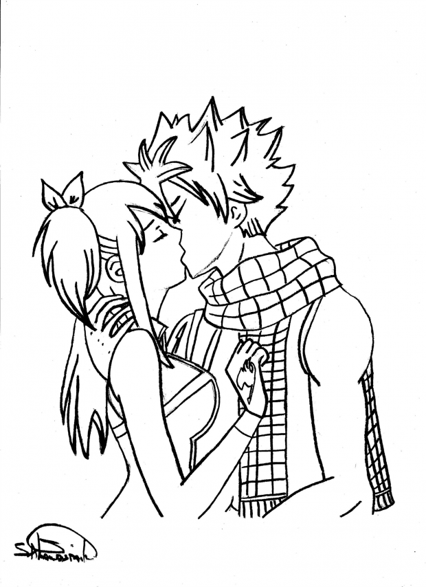 Natsu&Lucy's Kiss