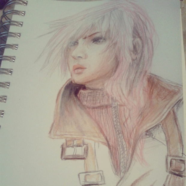 Color Pencil Lightning