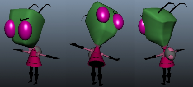 3D Invader Zim
