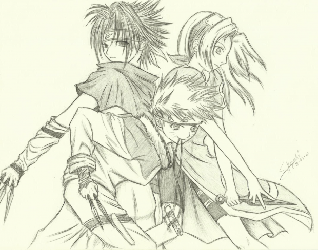 Naruto Team Kakashi