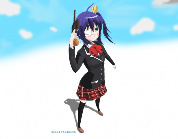 Rikka meet in the clouds