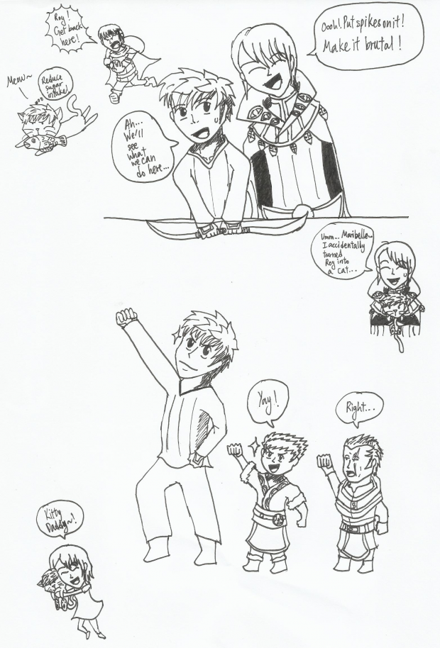 Fire Emblem Awakening Sketch Dump