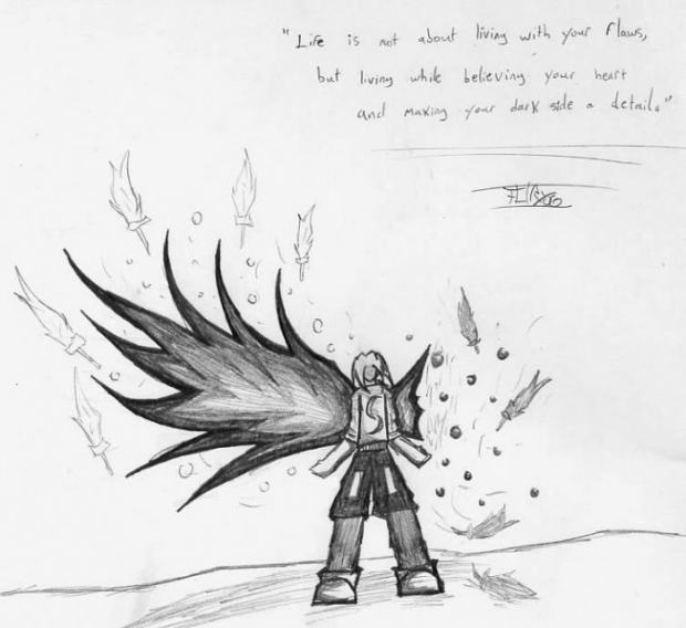 White Or Black Feathers?...