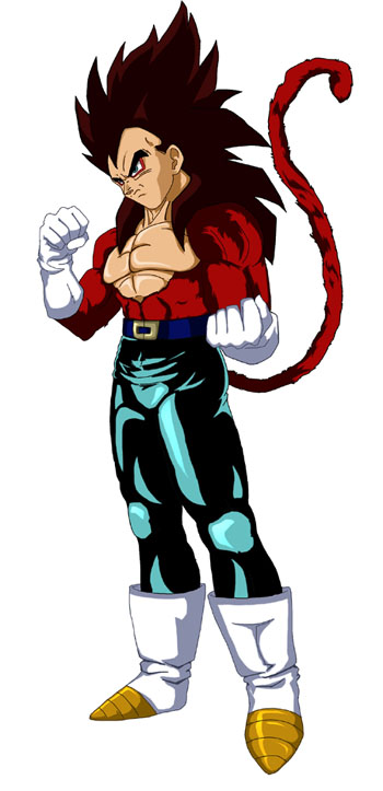 Vegeta Ssj4 by Tien-kun